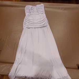 Bridesmaid dress grey
